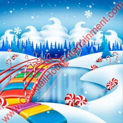 digital backdrop sample 14 candyland bridge in winter